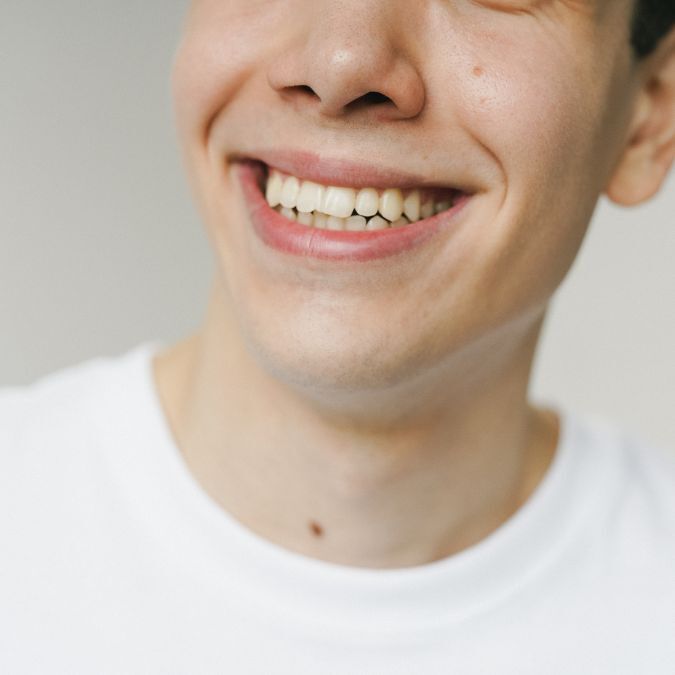 Person smiling
